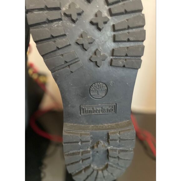 TIMBERLAND WOMEN'S Heritage 6-IN BLACK PREMIUM WATERPROOF BOOTS WOMEN’S SIZE 10 - Picture 12 of 12